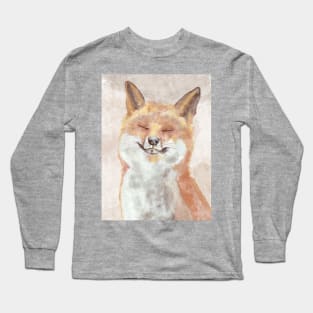 fox cute Long Sleeve T-Shirt